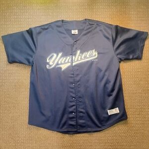 Vintage New York Yankees Derek Jeter Tru-Fan Series Jersey XL MLB Baseball